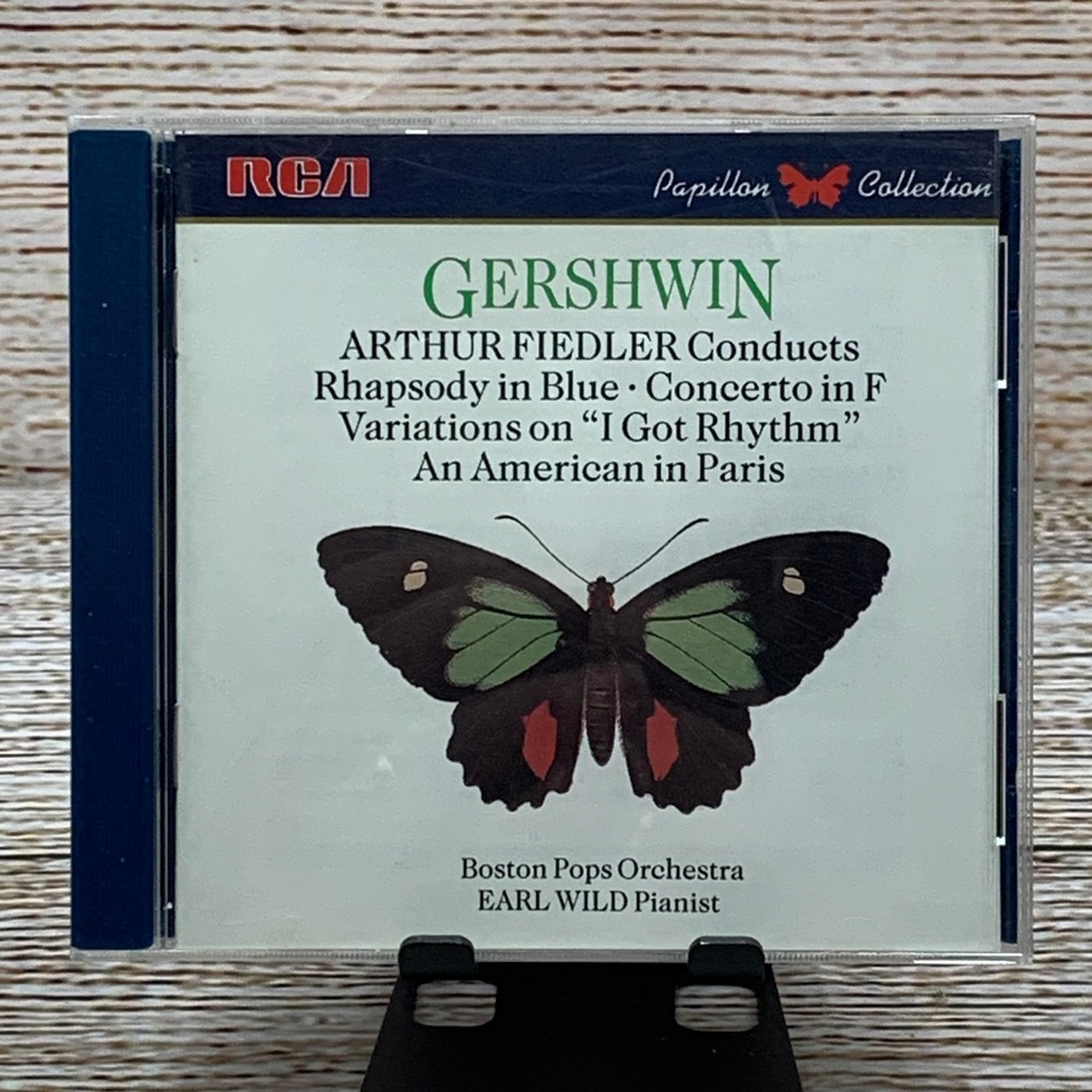 George Gershwin - Arthur Fiedler Boston‎ Pops Orchestra [1987 CD] RCA Papillon